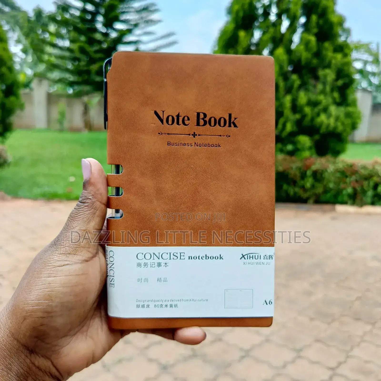 Executive Concise Notebook (A6) - Brown