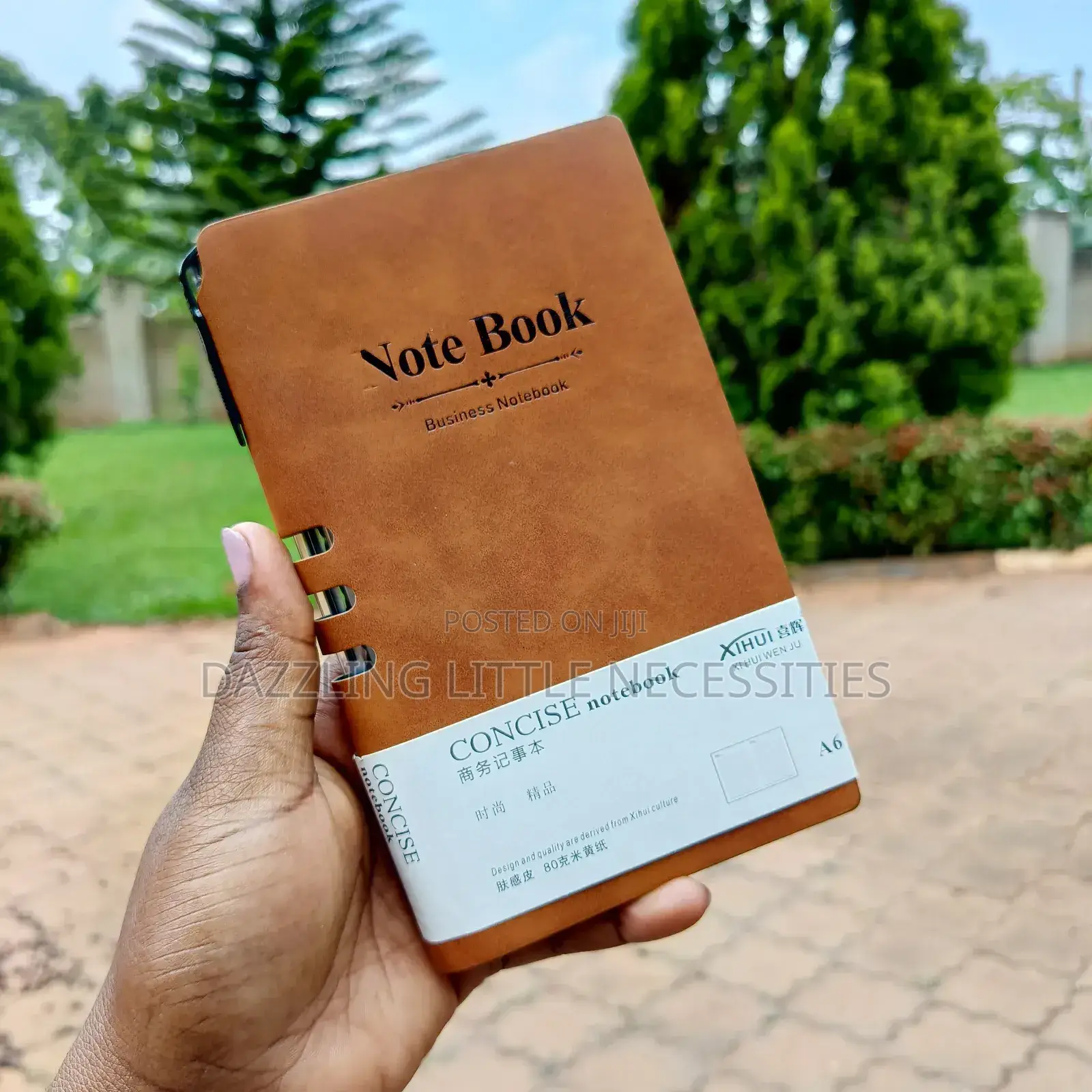 Executive Concise Notebook (A6) - Brown