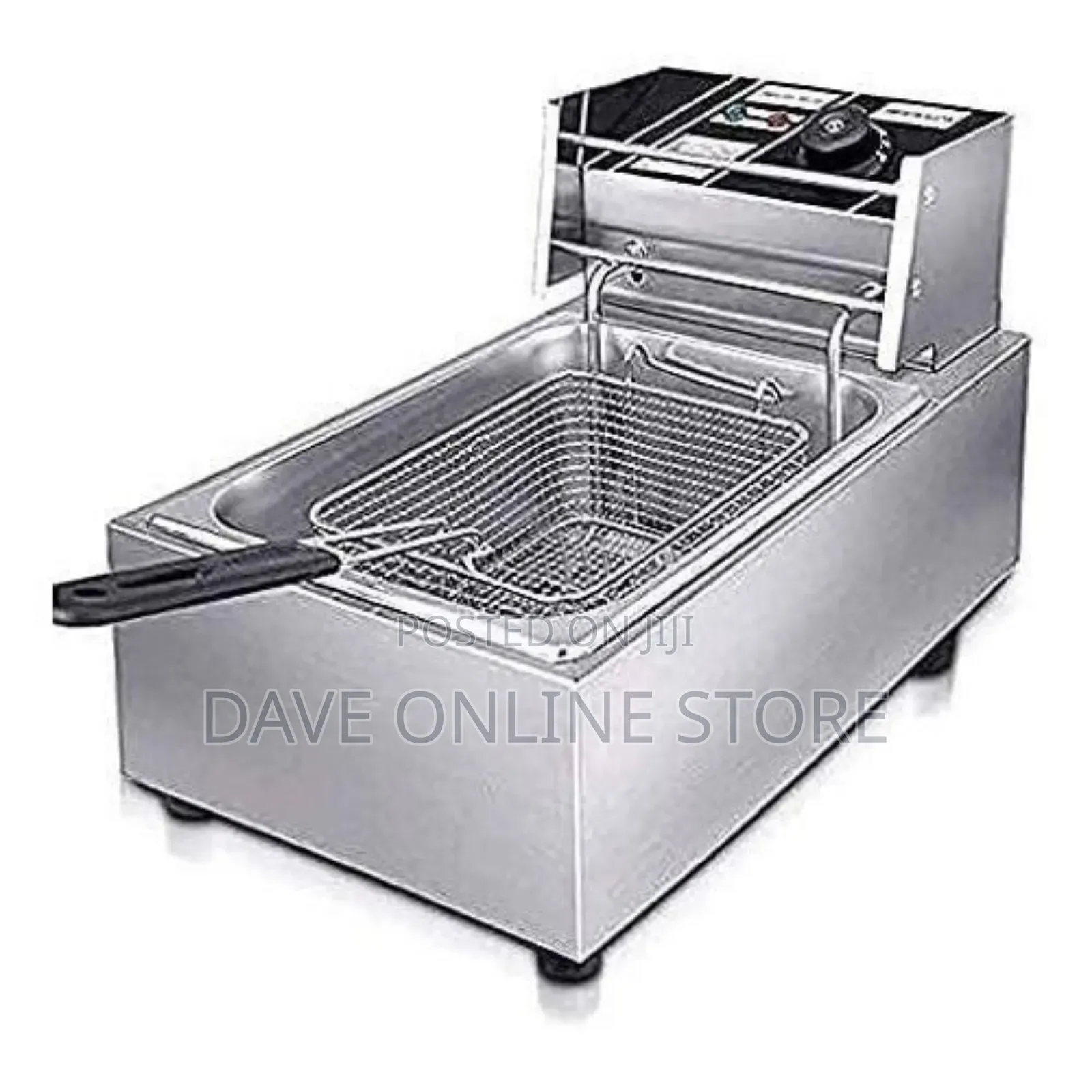 Pixel Commercial Deep Fryer 6ltr Silver
