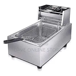 Pixel Commercial Deep Fryer 6ltr Silver