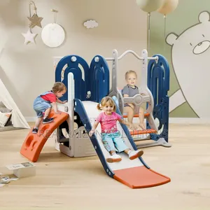 Multifunctional Children Playset With Climb| Slide and Swing