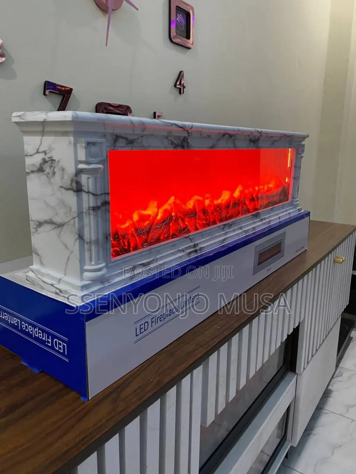 Ggico Portable Led Fireplace | Realistic Flame