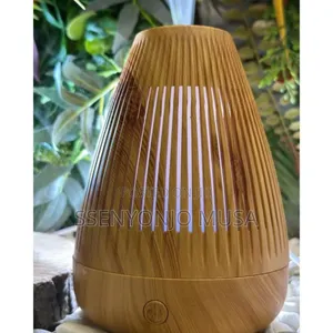 Mini Wooden Humidifier Aroma Diffuser |LED Light,Essential