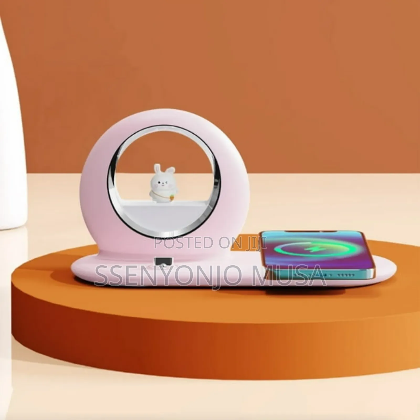 Aomxgd 3-in-1 Wireless Charging Station | Night Light, 15w-