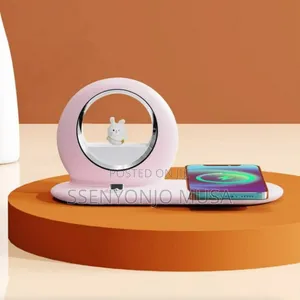 Aomxgd 3-in-1 Wireless Charging Station | Night Light, 15w-