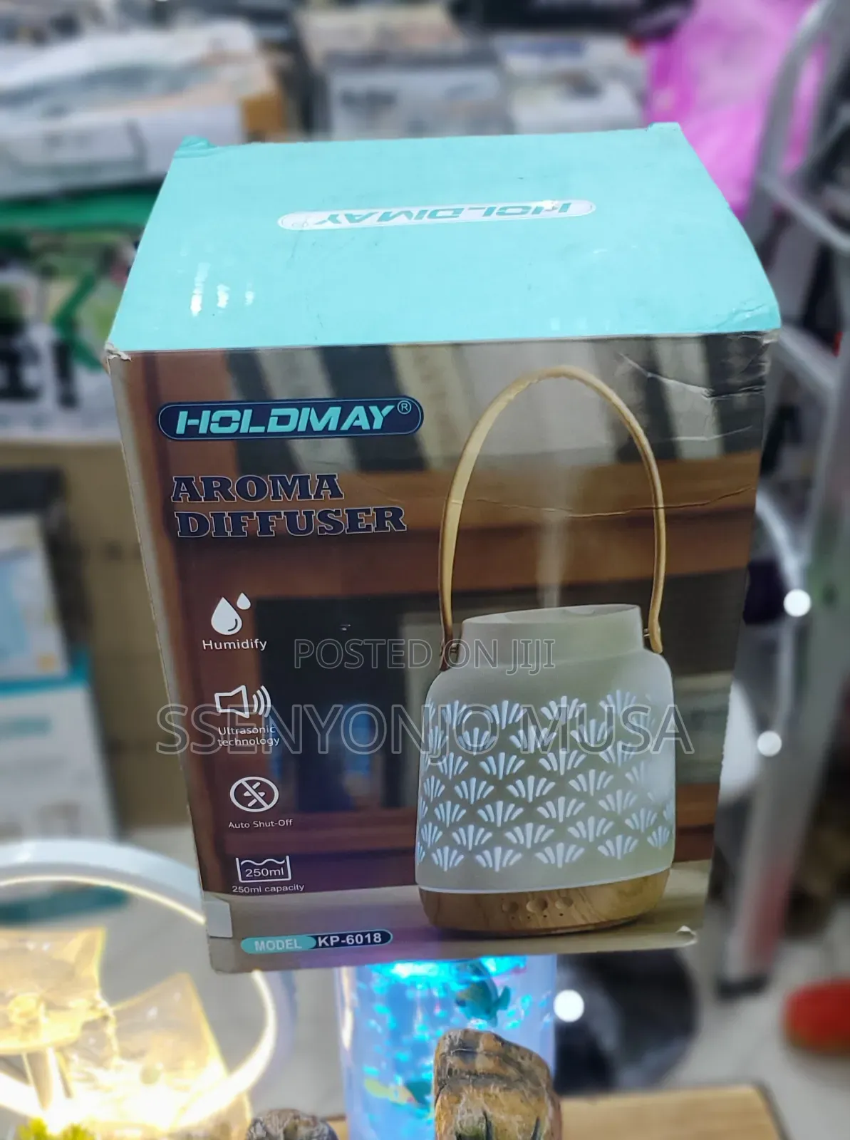 Wifi Essential Oil Diffuser | Prague Wooden Ceramic Diffuser