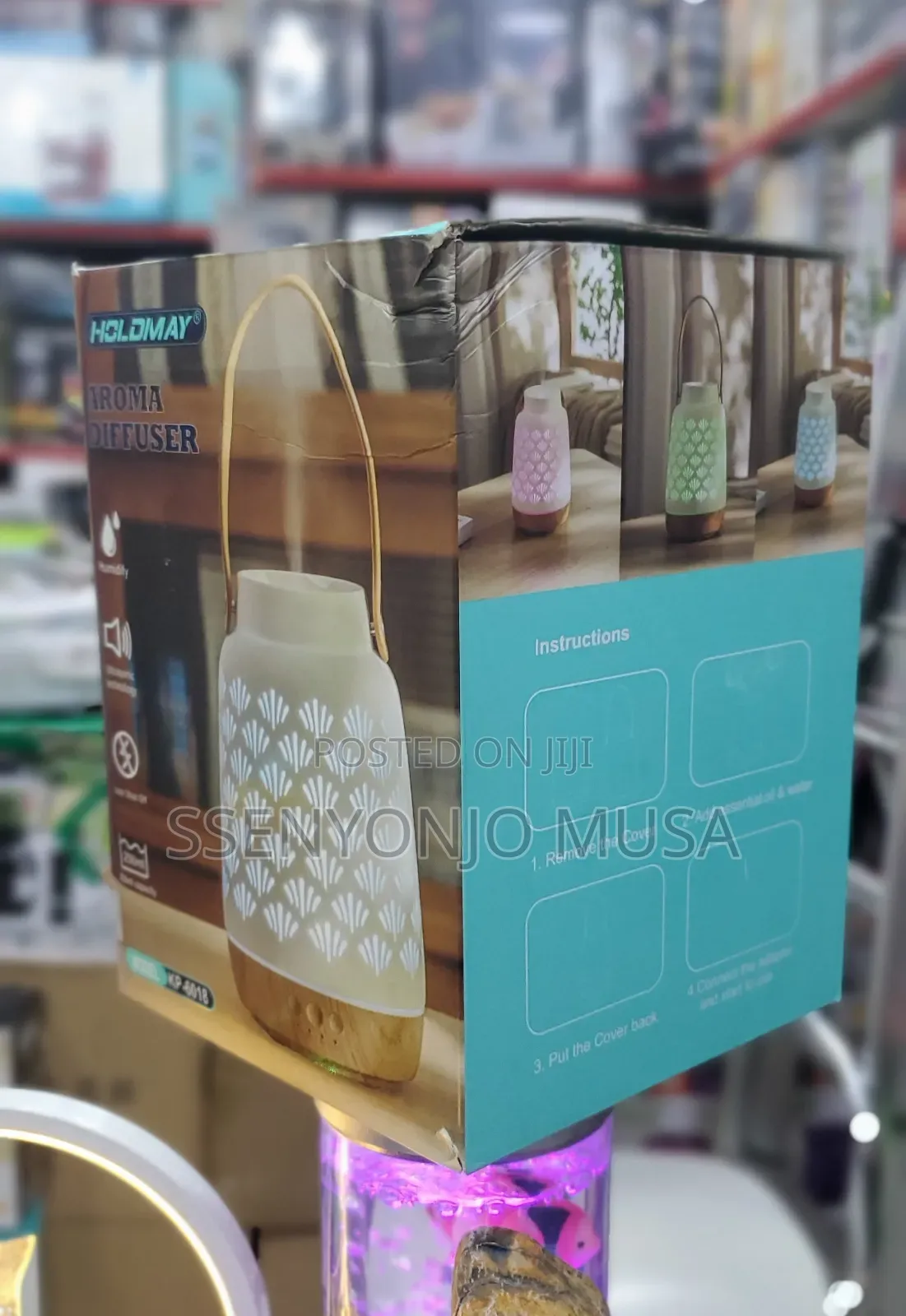 Wifi Essential Oil Diffuser | Prague Wooden Ceramic Diffuser