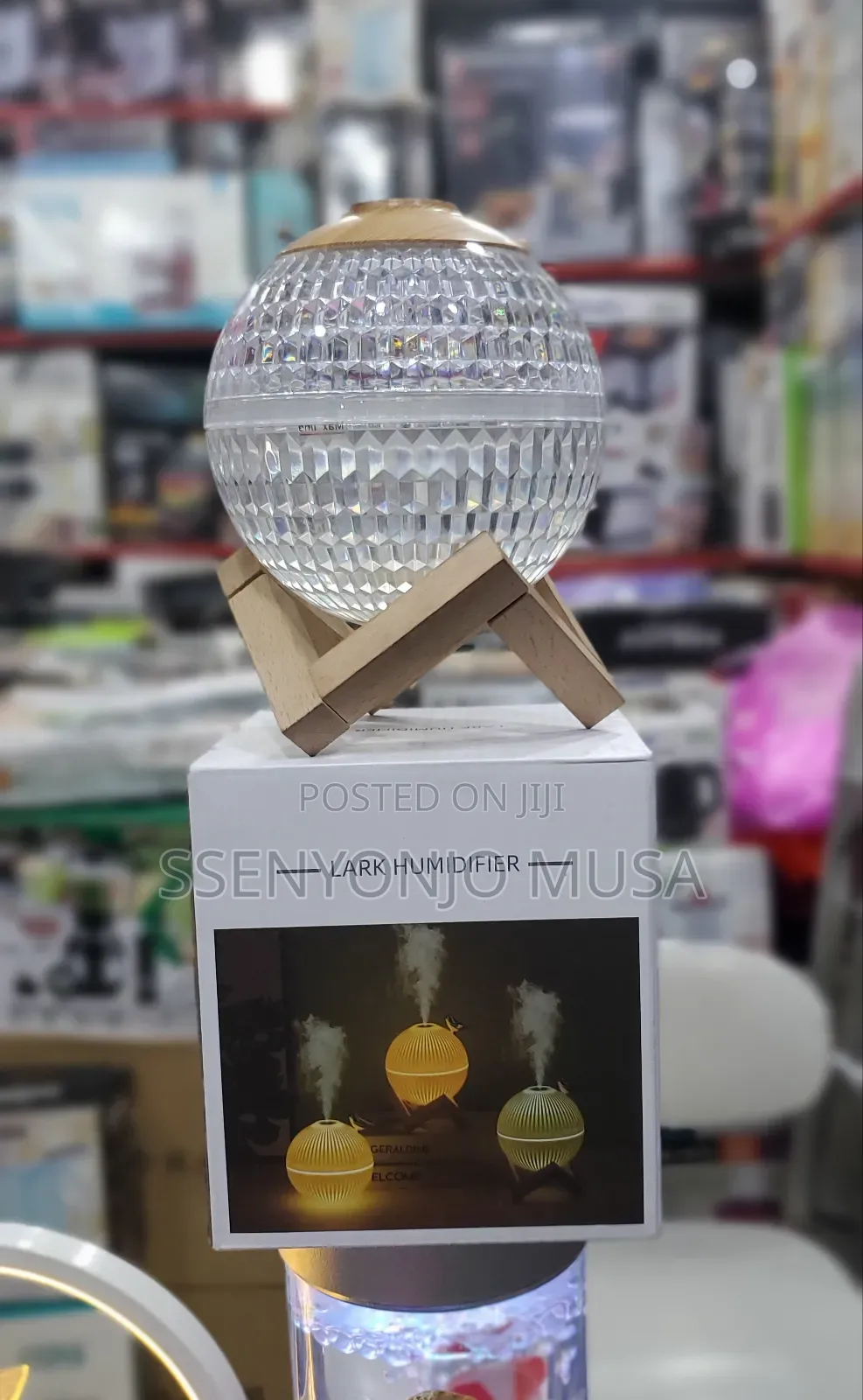 Illuminating Air Humidifier Diffuser |330ml, Modern Design