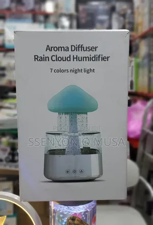 Rain Cloud Humidifier | Water Drip Mushroom Diffuser
