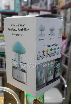 Rain Cloud Humidifier | Water Drip Mushroom Diffuser
