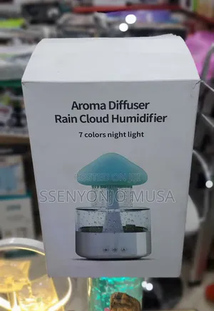 Rain Cloud Humidifier | Water Drip Mushroom Diffuser