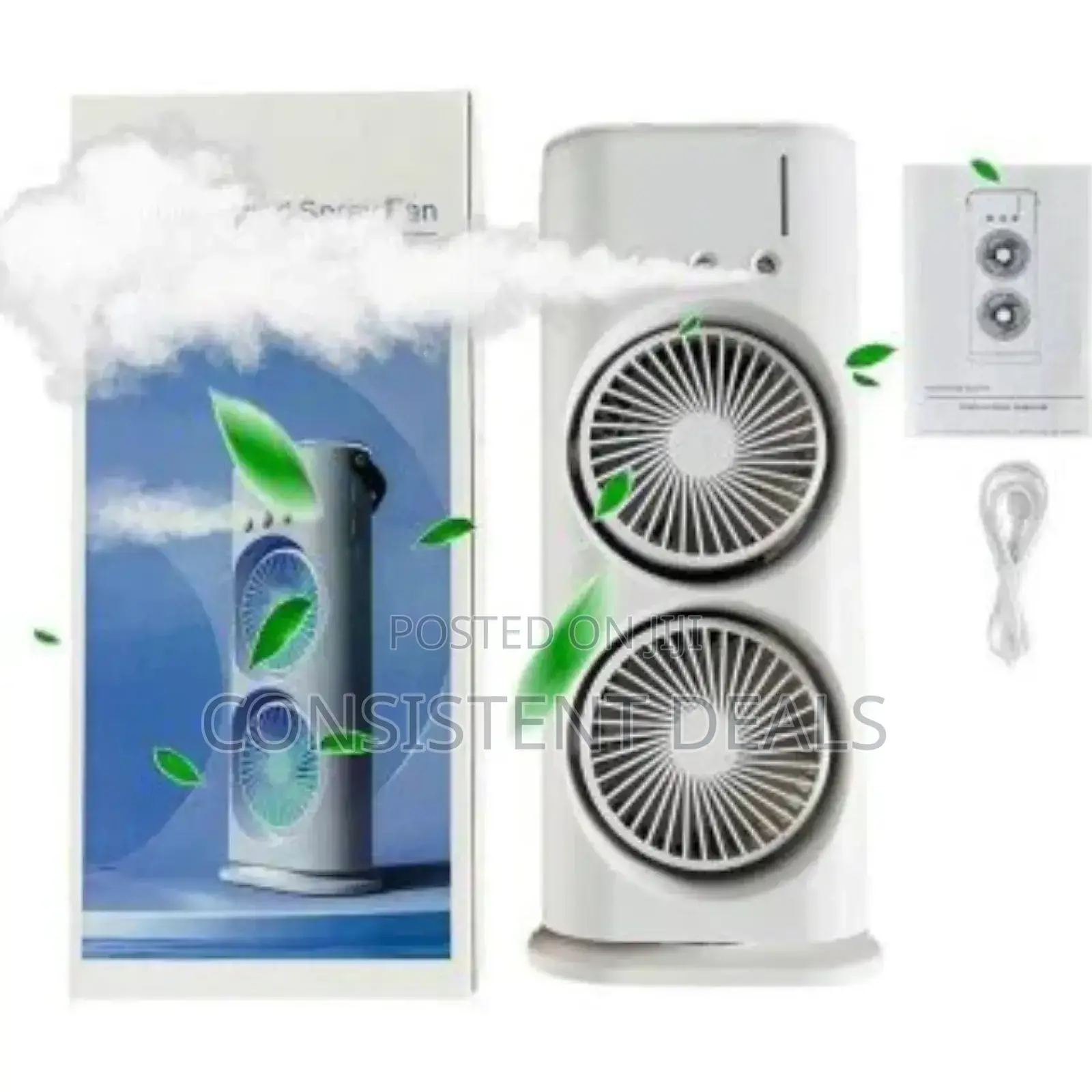 Double Ended Spray Fan