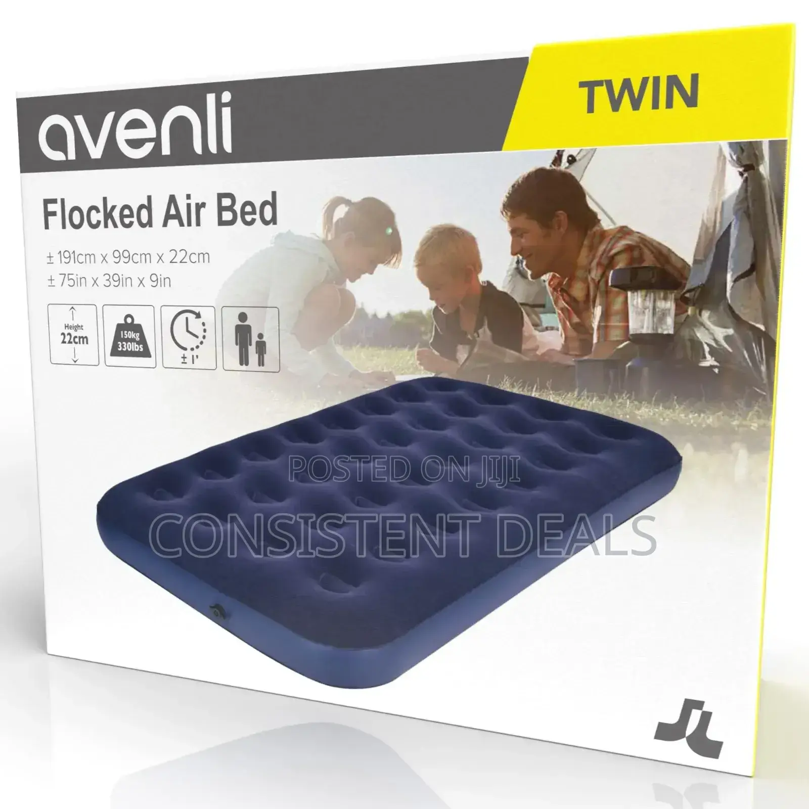 Avenli Double Inflatable Air Mattress