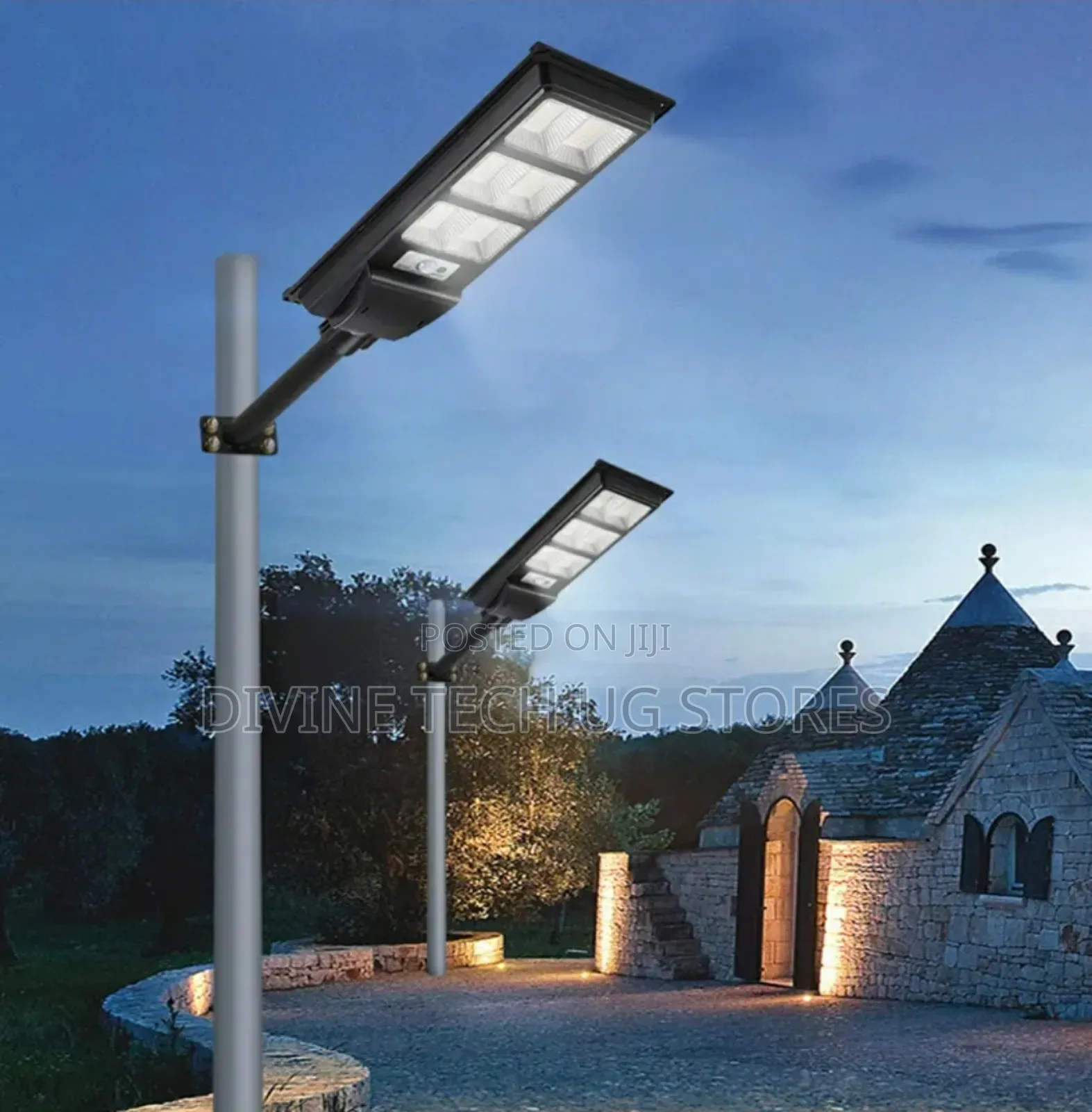 Solar Street Light With Remote -600w Security Solar Light