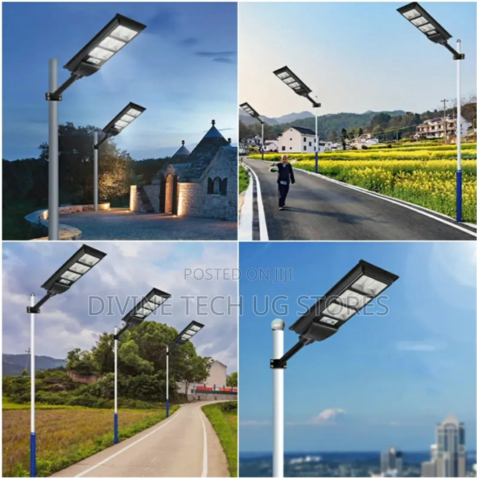 Solar Street Light With Remote -600w Security Solar Light