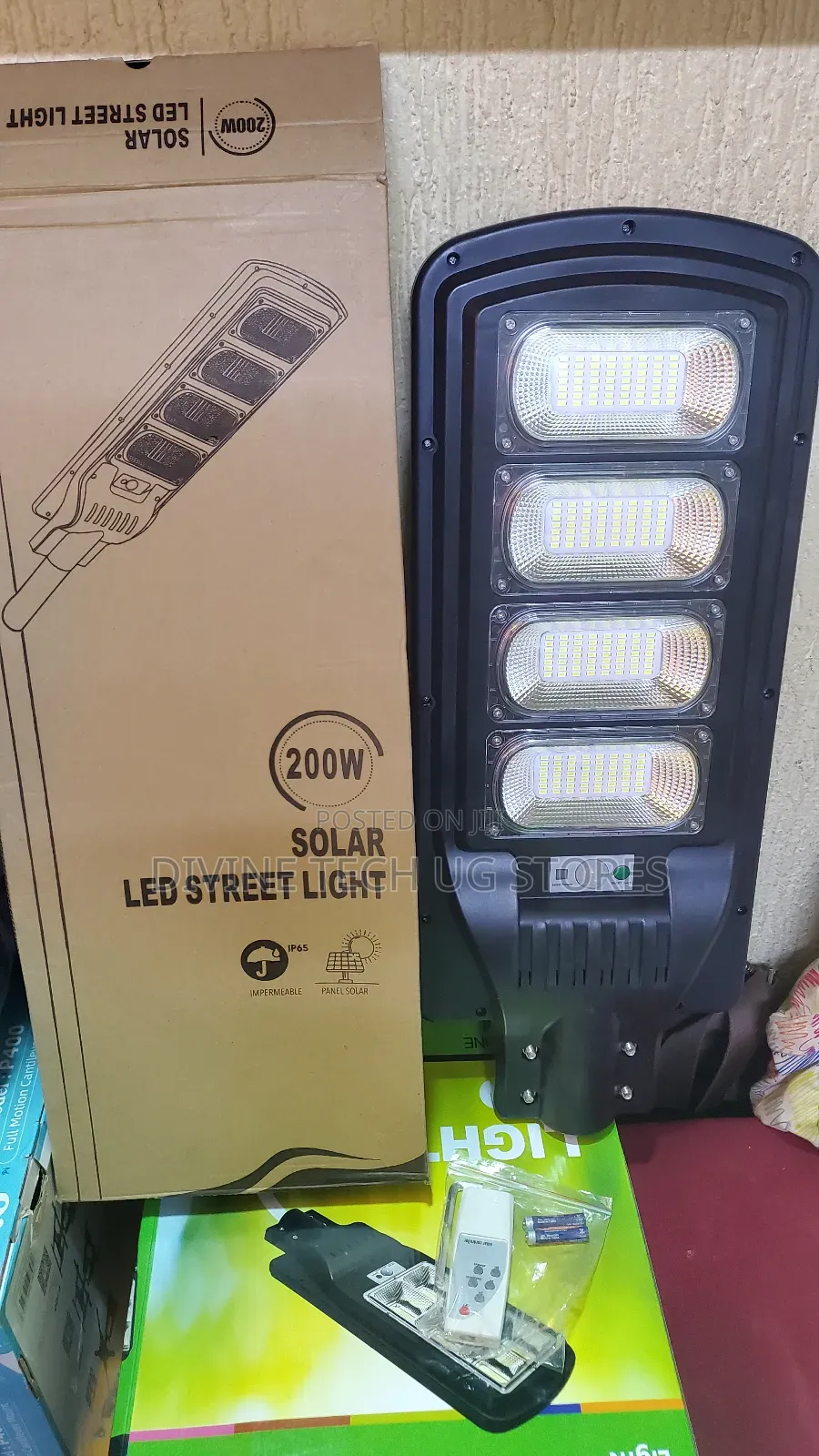 200w Solar Street Light Waterproof Outdoor Light - 200w