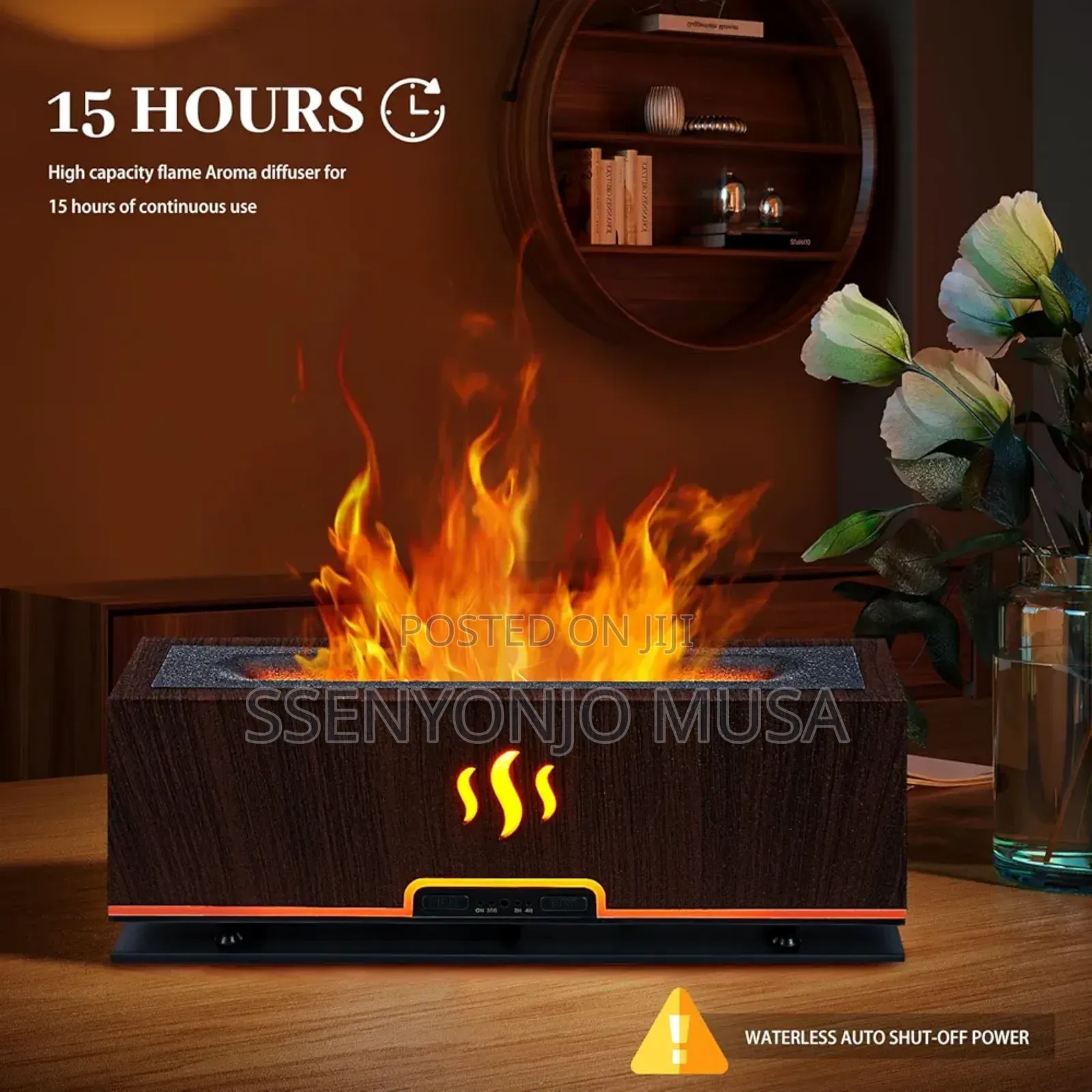Augot Flame Diffuser | Essential Oil Diffuser With Realistic
