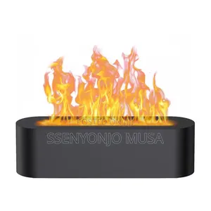 Flame Aroma Diffuser | 7-Color LED Ultrasonic Humidifier-