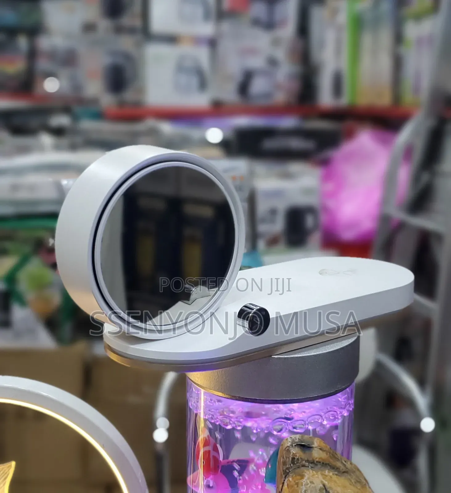 Wireless Charger Pad Stand | 15w Fast Charging Station Led