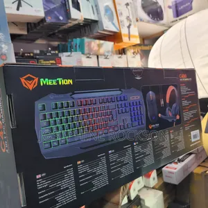 Meetion 4990 Gaming Kit Keyboard, Mouse,Headset,Mouse Pad