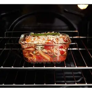 Microwave Oven Safe Glass Bowls Fridge Containers -White.