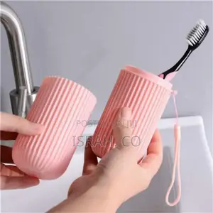 Pink Toothbrush Holder