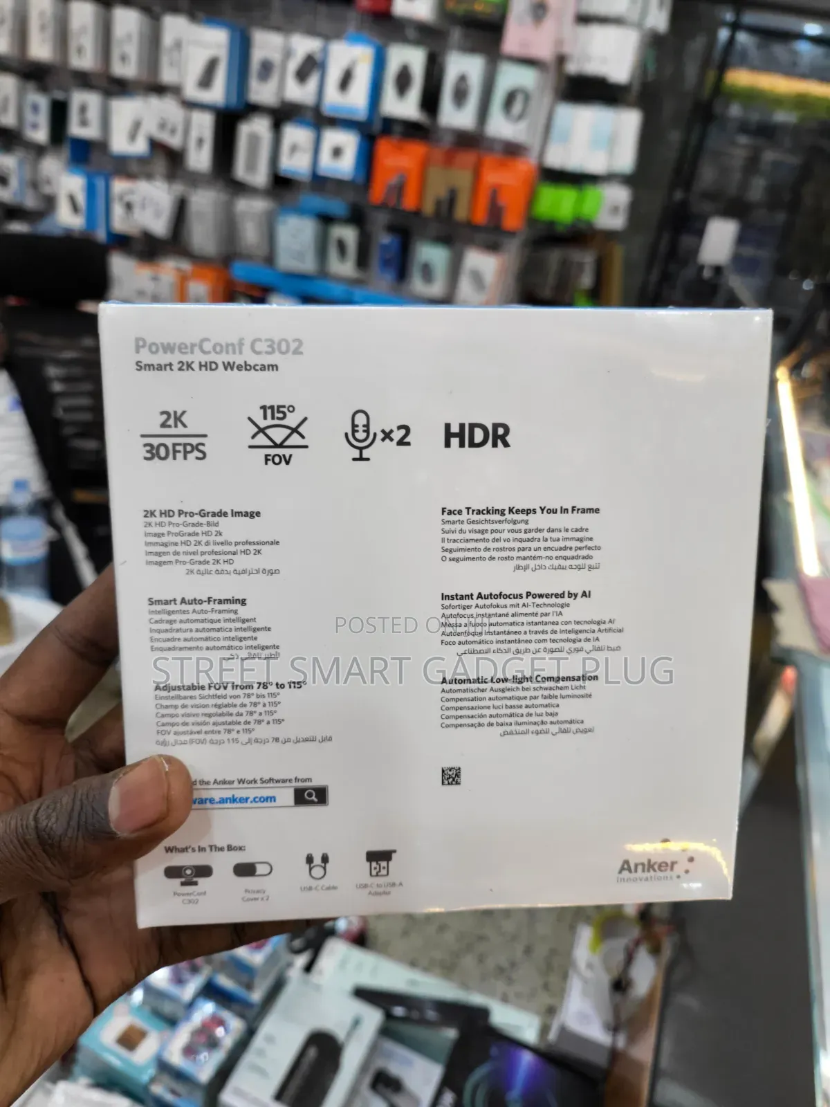 Anker Smart Webcam Powerconf C302