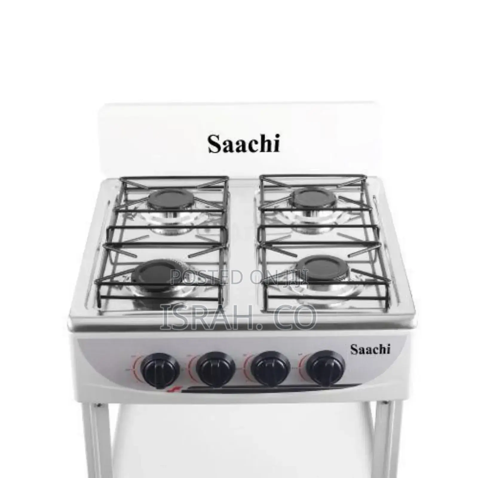 Gas Stove 4 Burner Cooker White