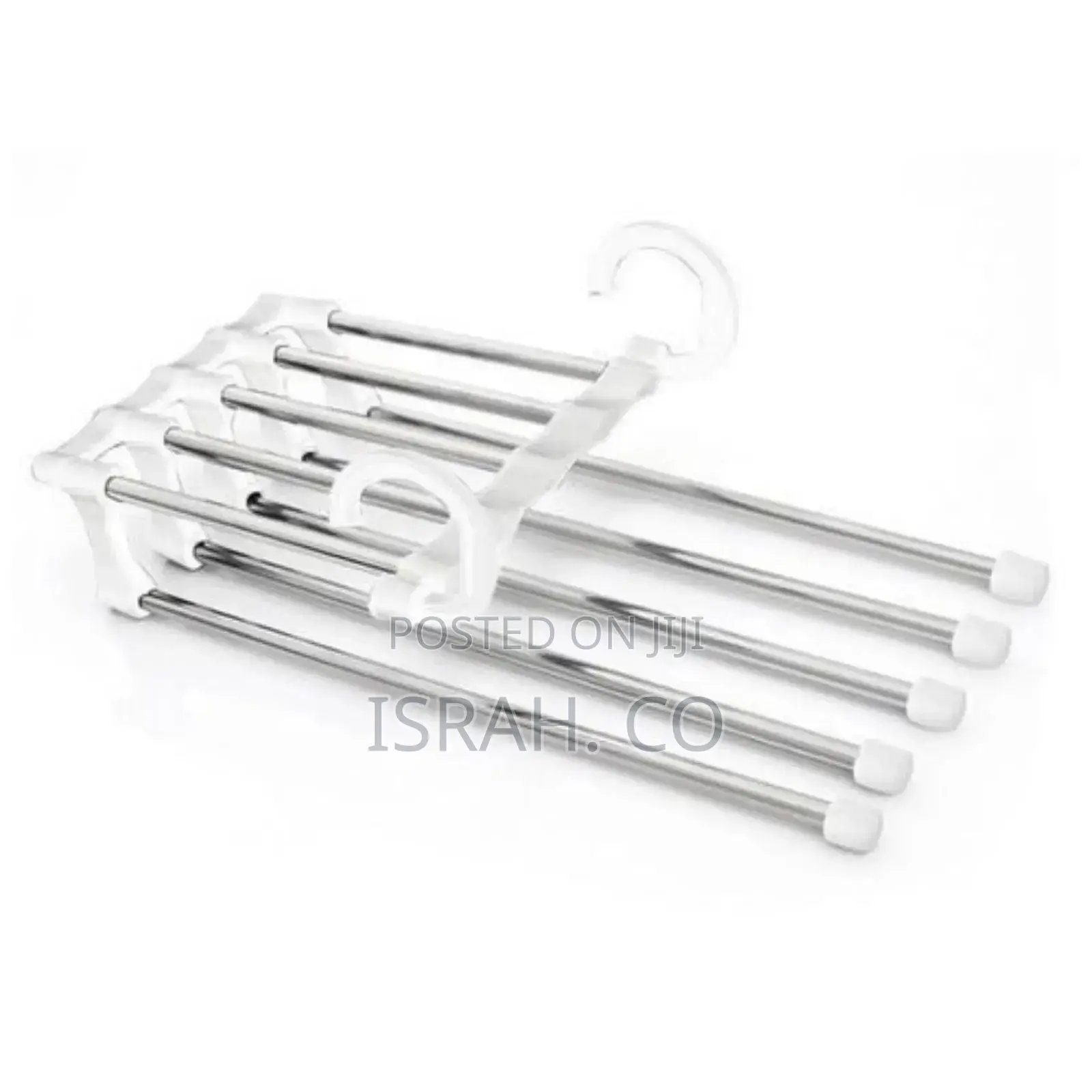 5 In1 Multi-Functional Trousers/Pants Hanger Rack-White.
