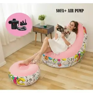 Pink Sofa Inflatable Set Pink