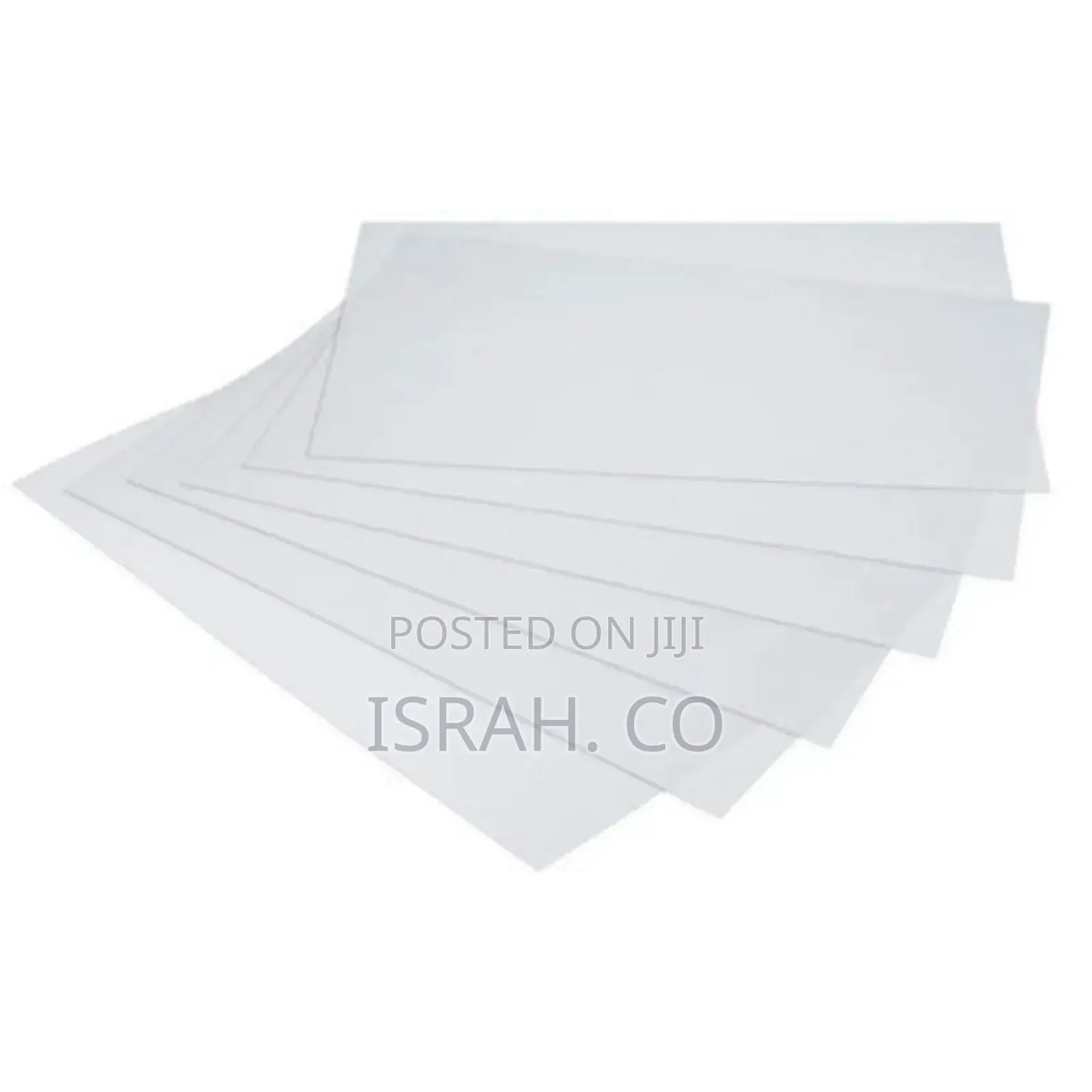 4 Piece Refrigerator Water Proof Liner Mats- White .