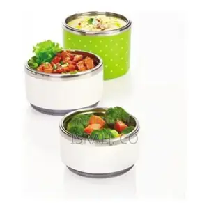 3 Layer Steel Food Insulated Lunch Box Container Tiffin-