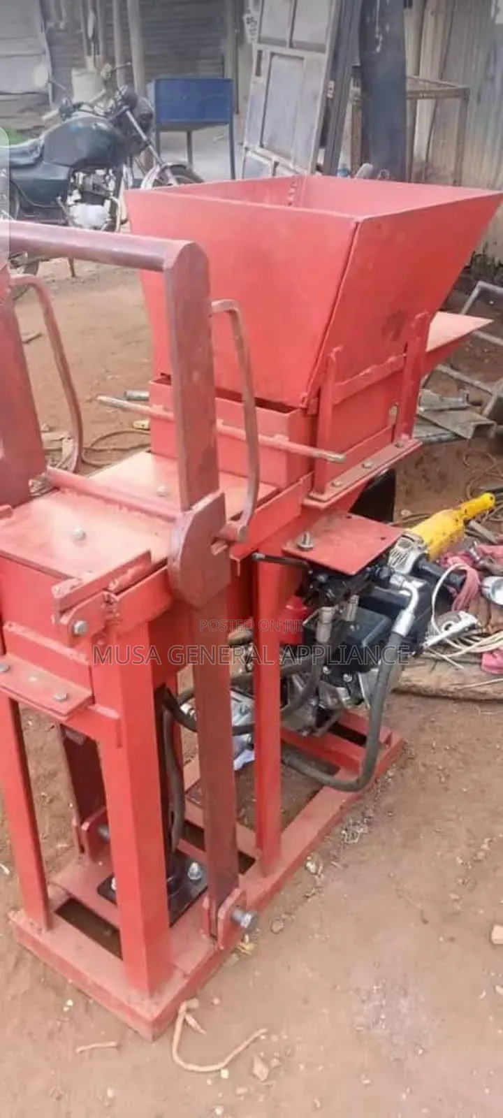Hydraulic Interlocking Block Machine
