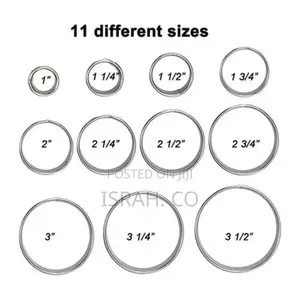 11 Pieces Metal Cookie Cutter Set, Round Stainless Steel