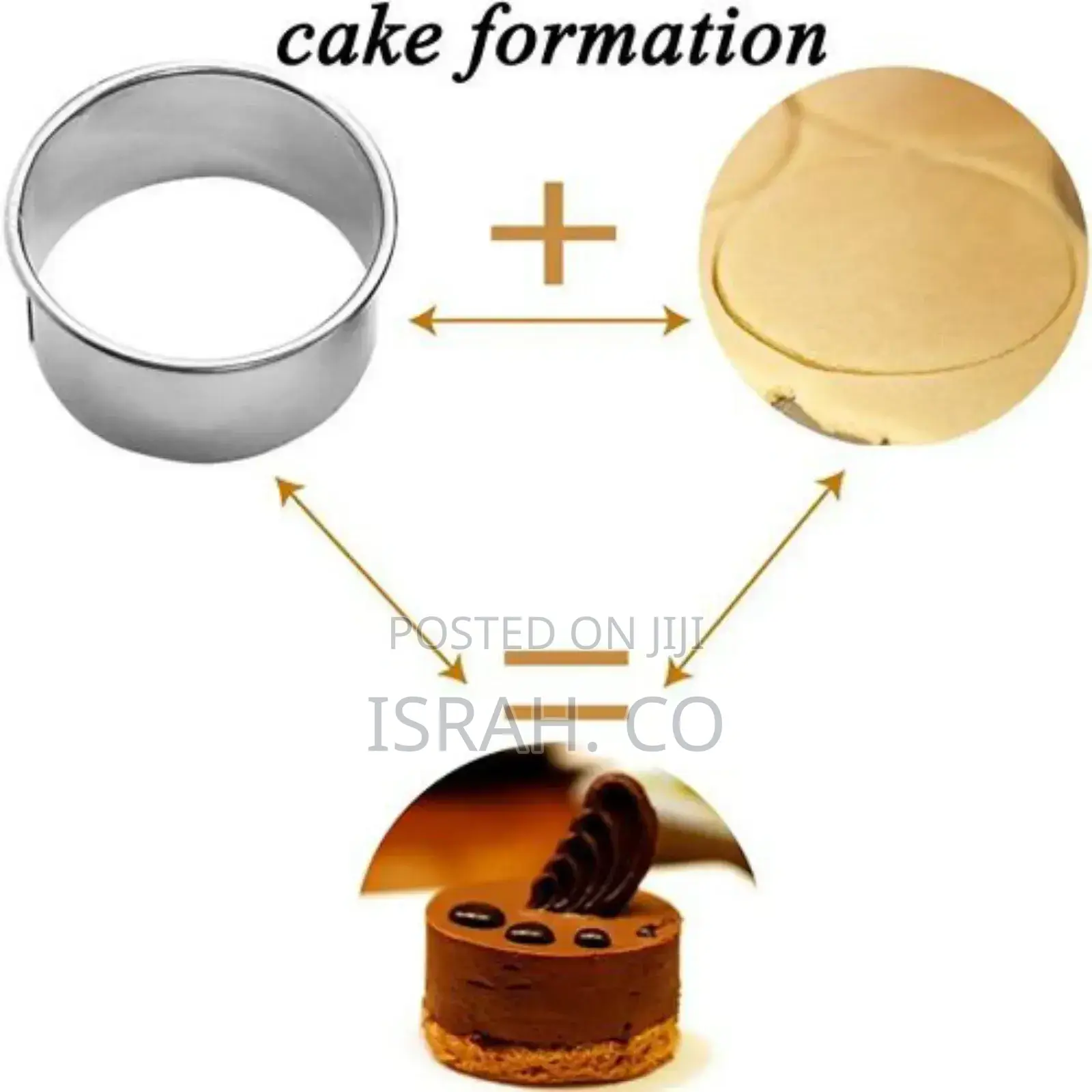 11 Pieces Metal Cookie Cutter Set, Round Stainless Steel
