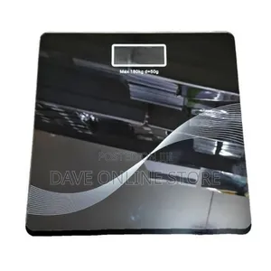 180KG LCD Digital Body Weight Scale -Black