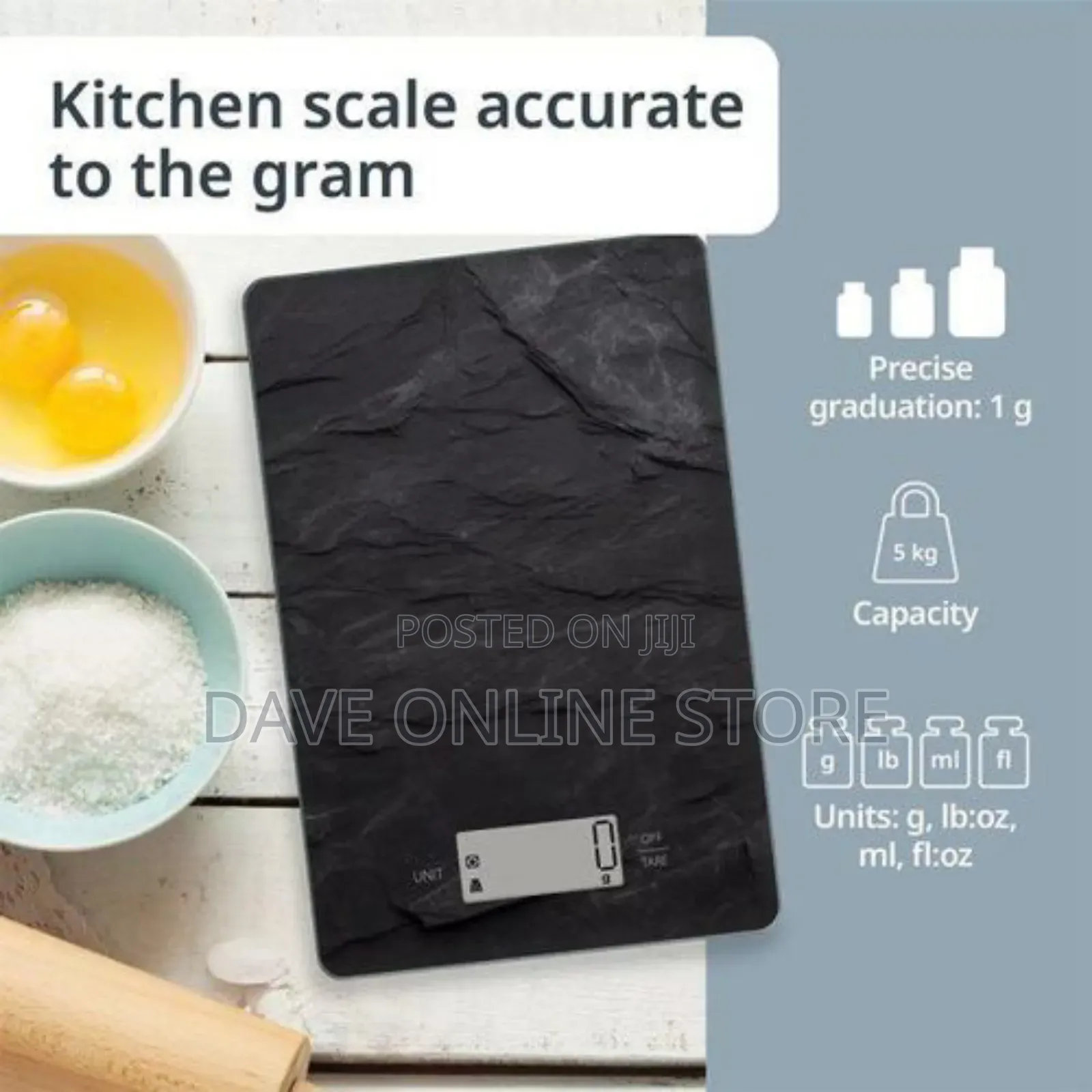 5kg Raf Digital Smart Kitchen Scale
