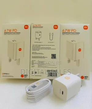 Xiaomigan 67w PD 1C Adapter Charge Laptops/Phones Fastcharge