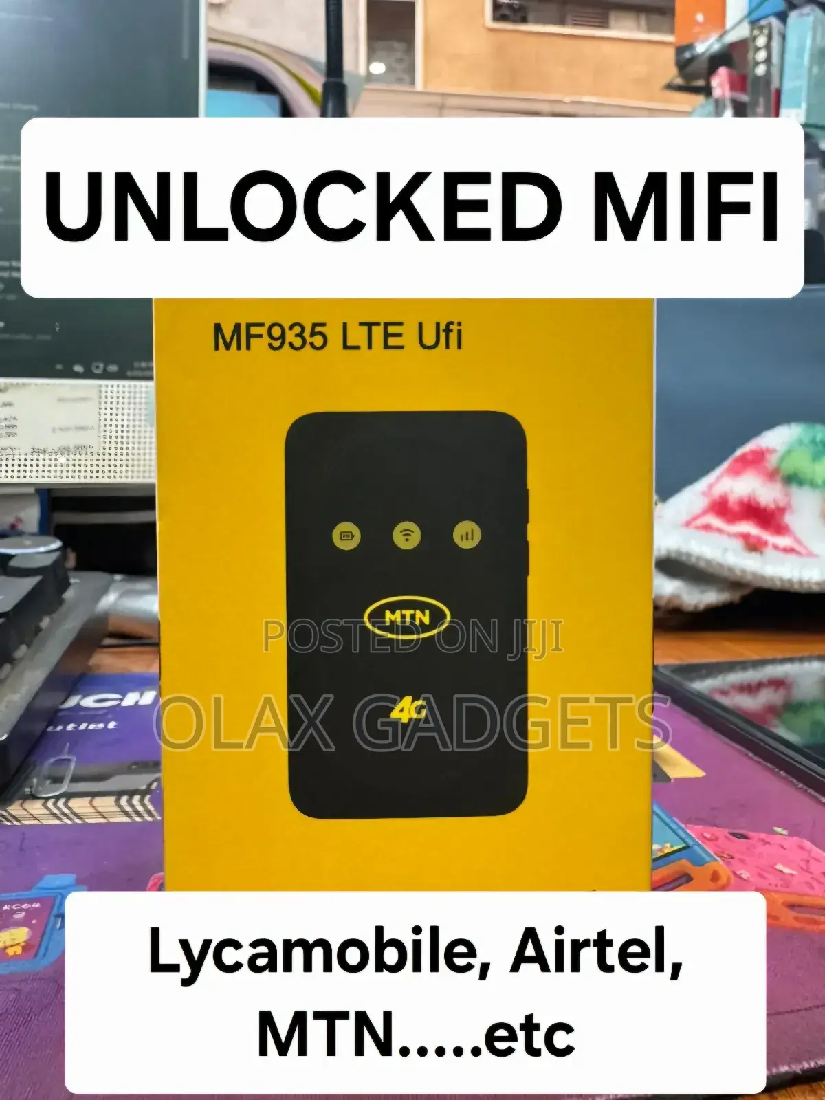 Zte Unlocked Mifi - Lycamobile Airtel MTN Etc