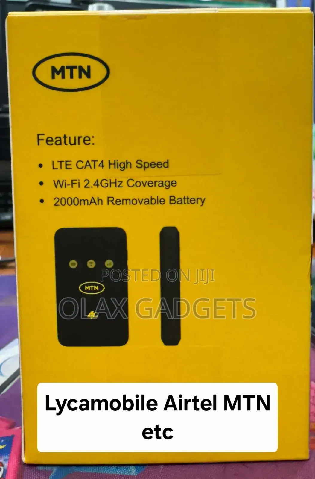 Zte Unlocked Mifi - Lycamobile Airtel MTN Etc