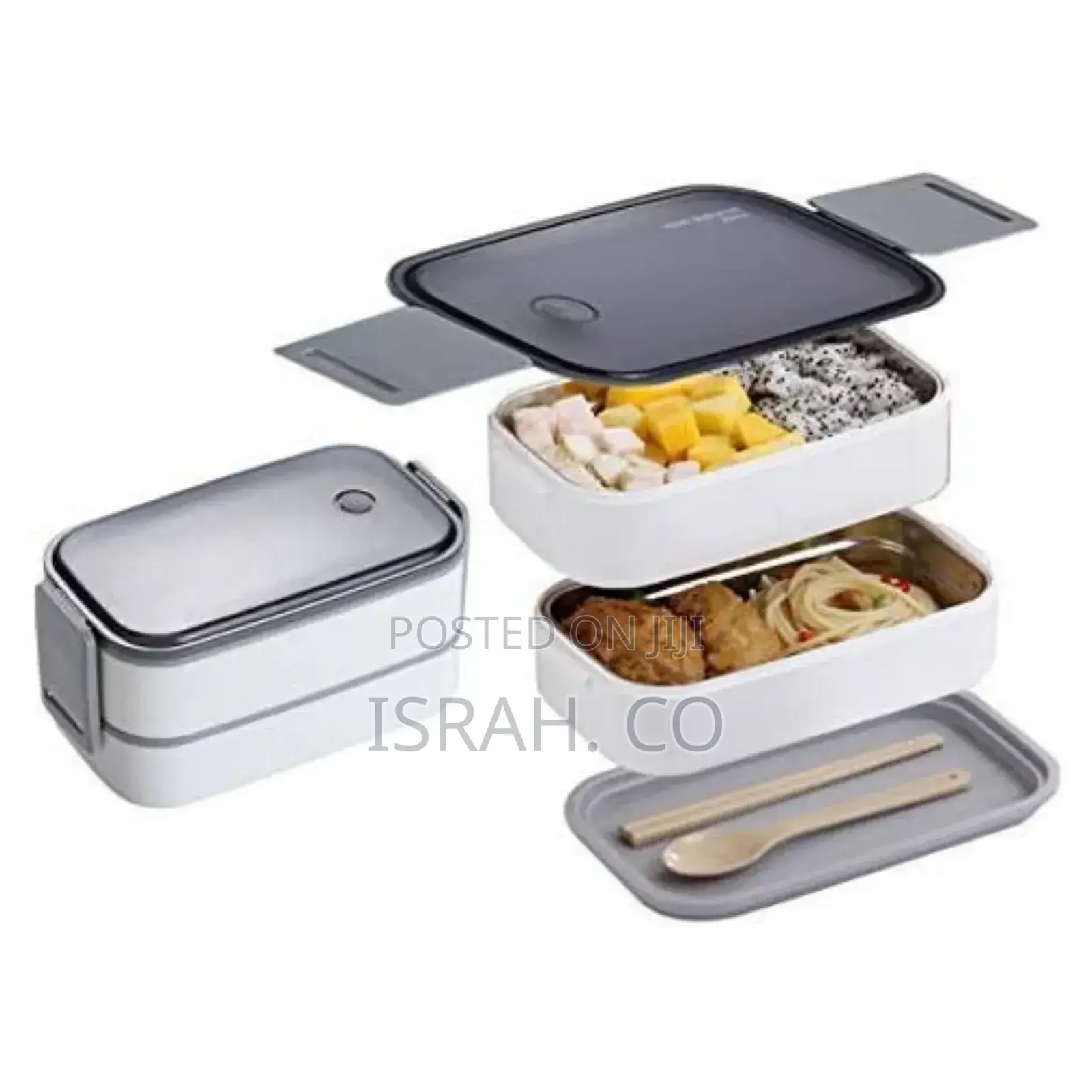 Double-Layer Food Lunch Box, Leakproof Container,Microwave
