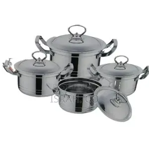 Pots and Covers Silver