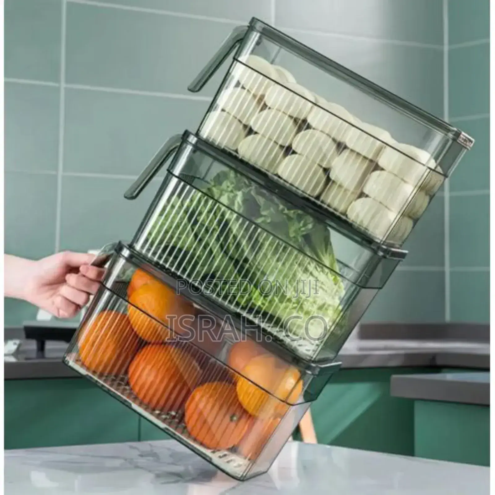 1piece Food Storage Container Refrigerator Organizer Holder