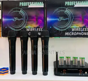 4pcs Set Wireless Microphone
