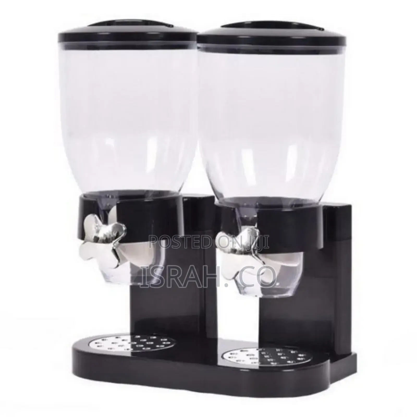 Double Kitchen Food Cereal Dispenser Storage, Organizer