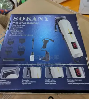 Sokany Rechargeable Cordless Shaving Machine