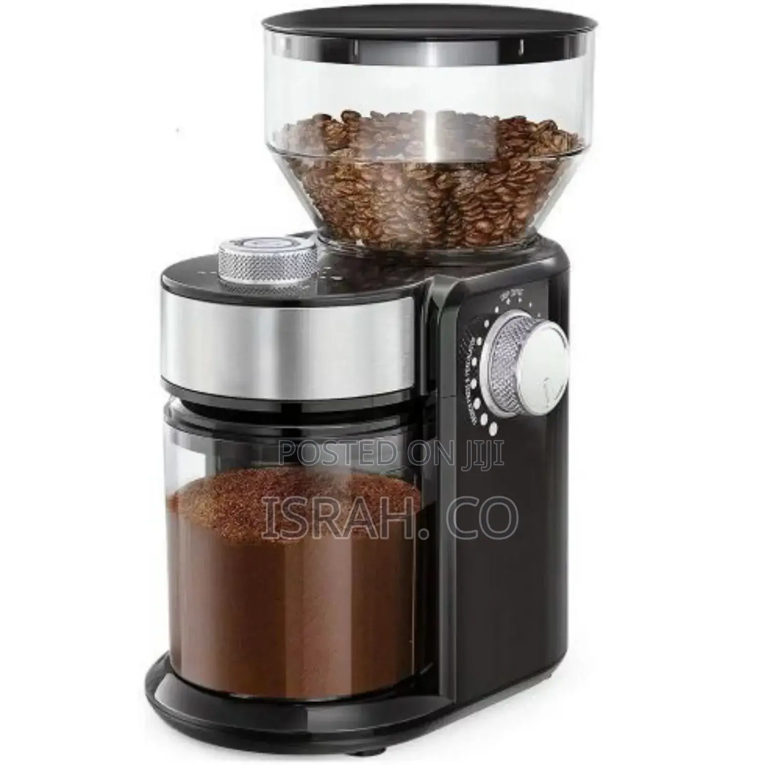 Electric Coffee Grinder 2.0, Adjustable Burr Mill With 16