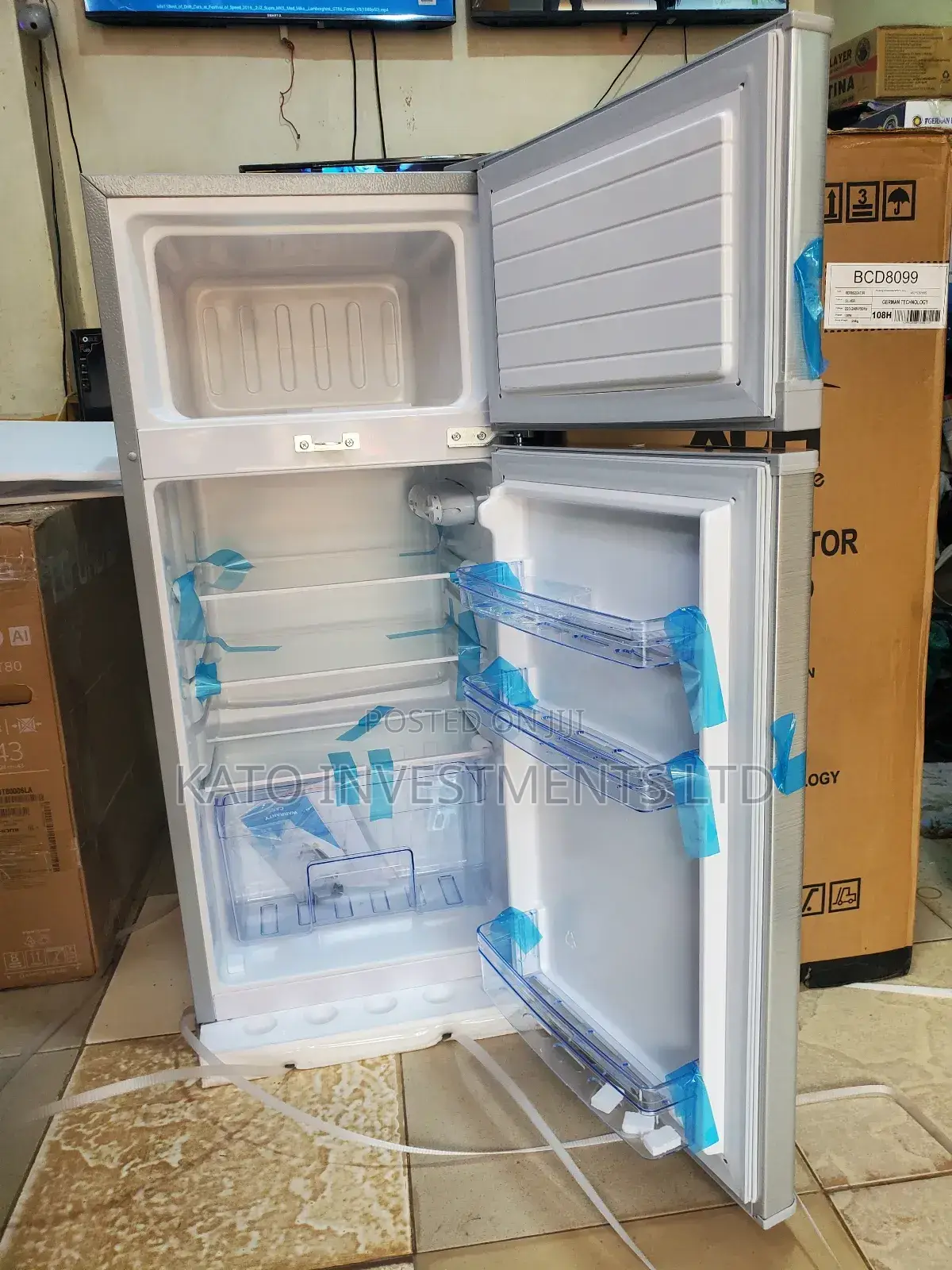 Adh 150litrs Silver Fridge (Bcd8099)