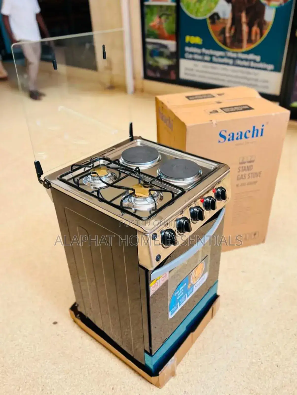 2+2 Saachi Gas Cooker