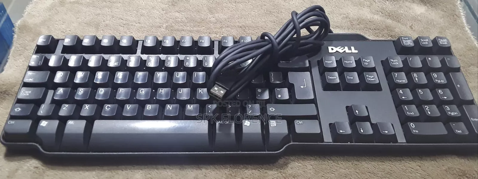 Original Dell Gray Wired Keyboard